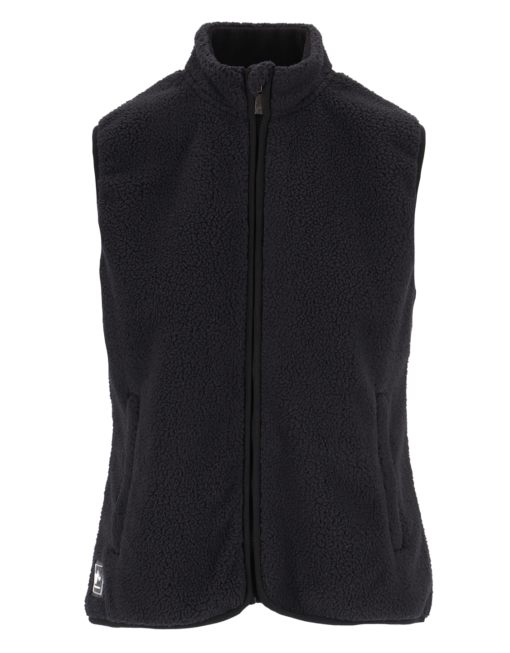 Twentyfour Finse Sherpa Vest Dame Skyggesort