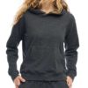 Twentyfour Mode Comfy Hoodie Sort Dame