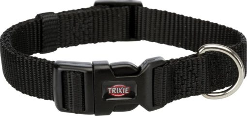 Trixie Premium Halsbånd L-XL 40-65 cm/25 mm Svart