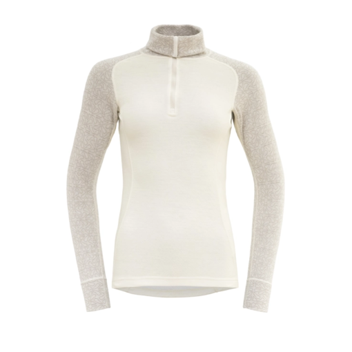 Devold Duo Active Merino Zip Neck W Raw White