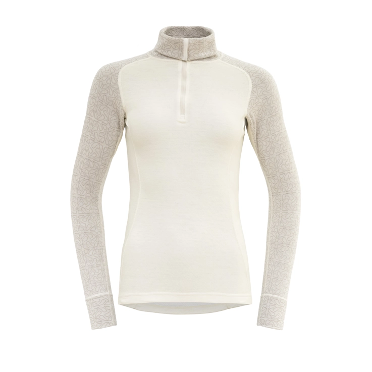 Devold Duo Active Merino Zip Neck W Raw White