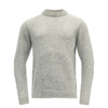 Devold Arktis Wool Sweater Grey Melange