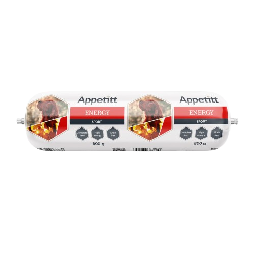 Appetitt Hundepølse Energy Sport 800 gram 12STK