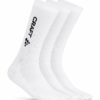 Craft Progress Indoor 3-pack Sock White