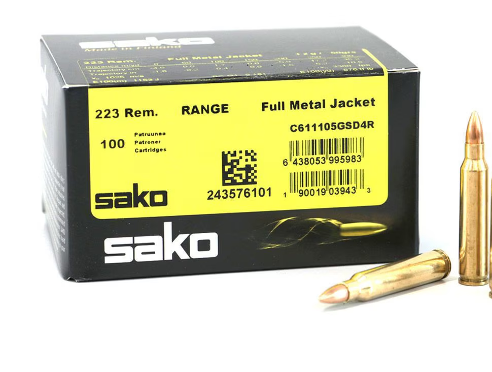 Sako 223 Rem Range Speedhead 50 FMJ (100 pk.)