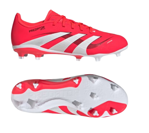 Adidas Predator League FG/MG Lucid Red/Cloud White