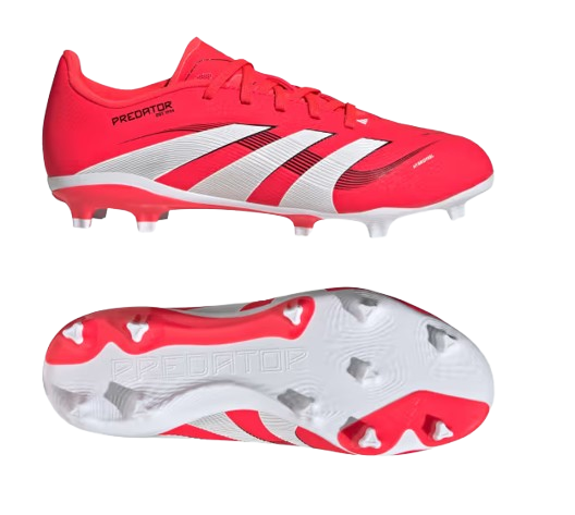 Adidas Predator League FG/MG Lucid Red/Cloud White