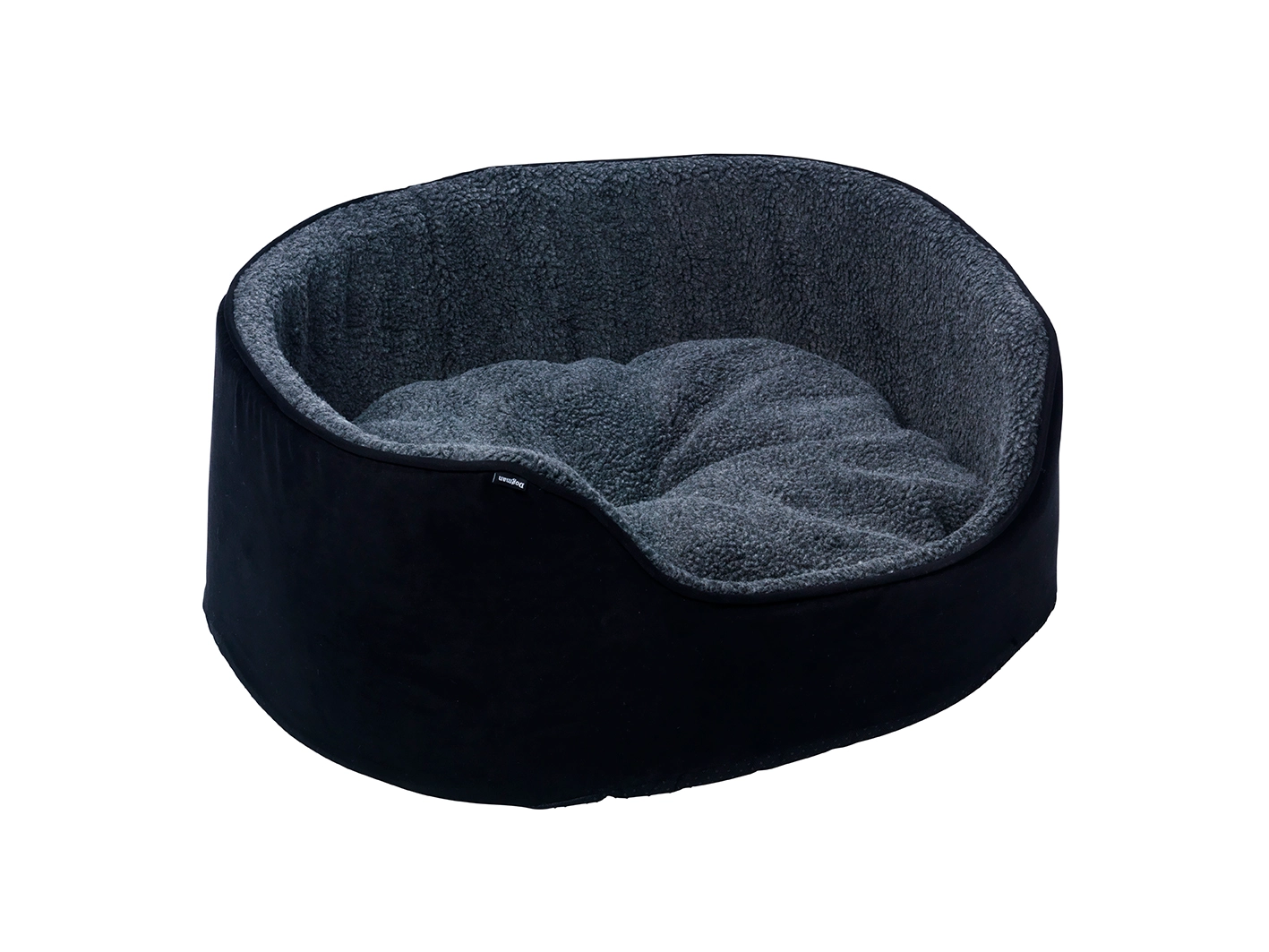 Dogman Sherpa High-side Dog Bed Str L
