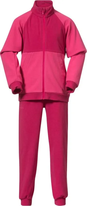 Bergans Smådøl V5 LongZip Kids Set Raspberry Pink/Raspberry Red
