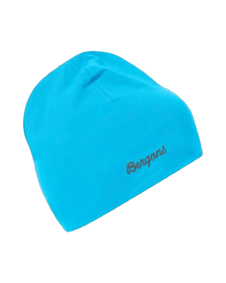 Bergans Youth Cotton Beanie Aqua Lagoon