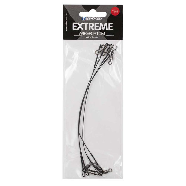 Sølvkroken Extreme Wirefortom 4 stk 15cm