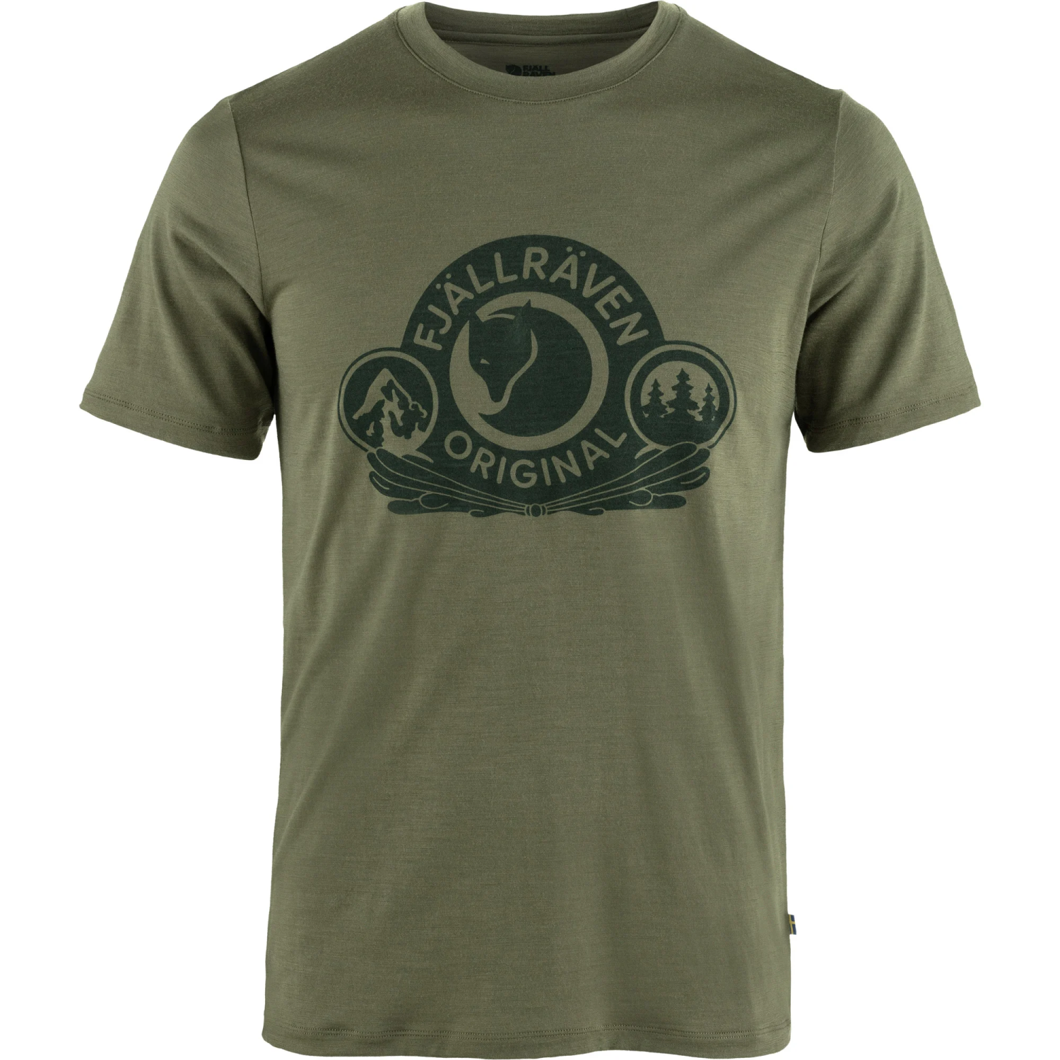 Fjellreven Abisko Wool Classic SS M Laurel Green