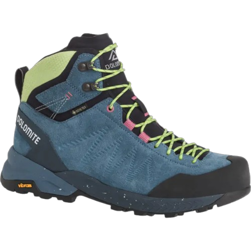 Dolomite Crodarossa Lær Høy GTX Dame Denim Blå