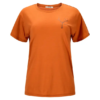 Aclima LightWool 140 Classic Tee Antler Womens Apricot Orange
