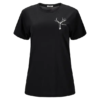 Aclima LightWool 140 Classic Tee Antler Womens JetBlack