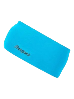 Bergans Youth Cotton Headband Aqua Lagoon