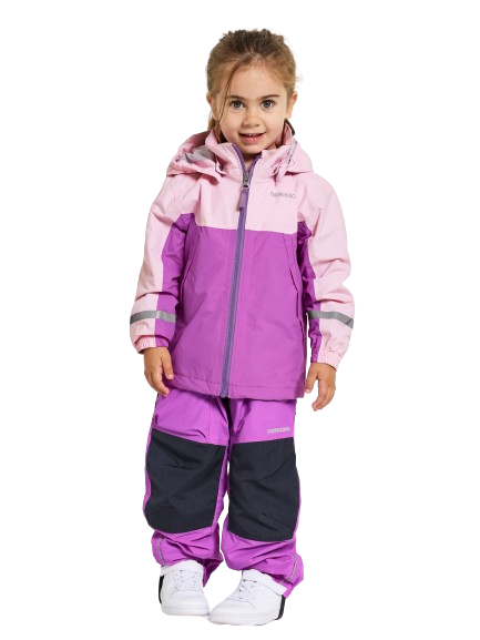 Didriksons Pilvi Kids Jacket Tulip Purple