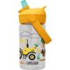 Drikkeflaske Thrive Flip Straw Kids Tractors and Trees 0,4L