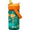 Drikkeflaske Thrive Flip Straw Kids Jungle Animals 0,4L