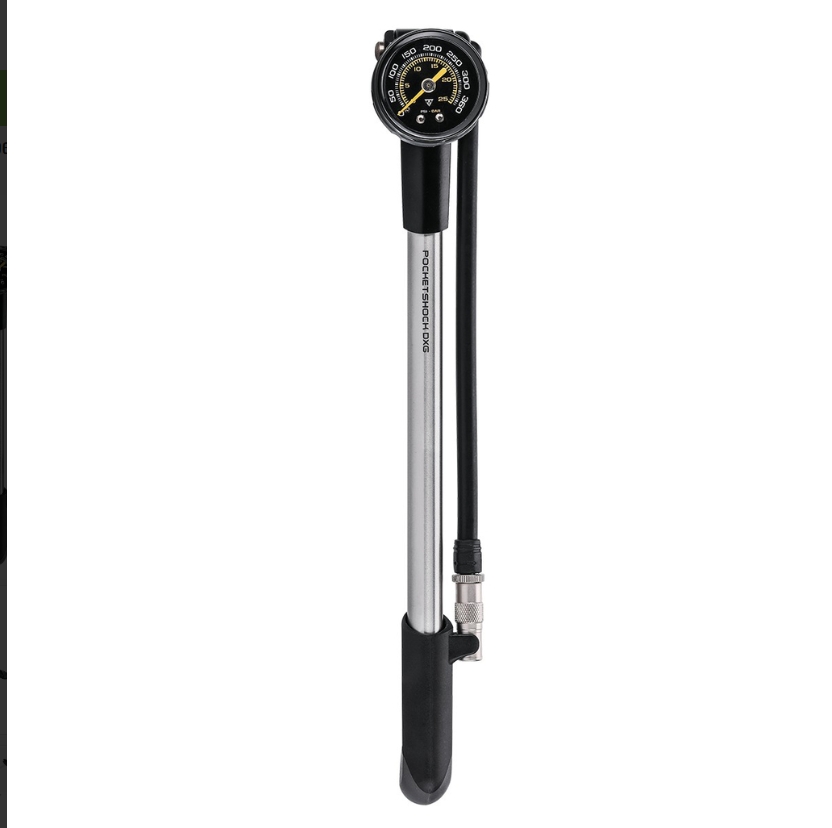 DEMPERPUMPE DXG M/TR.MÅLER SILVER 31CM