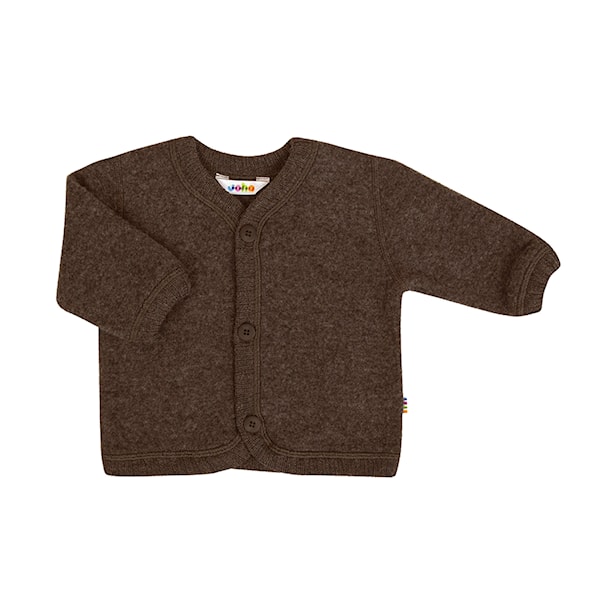 Joha Ullfleece Cardigan Mørk Brun