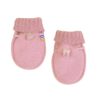 Joha Ullfleece Baby mittens Old Rose
