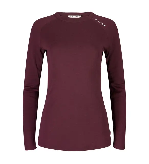 Aclima WarmWool Crewneck Womens Fig