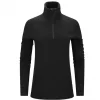 Aclima FleeceWool V2 Polo w/zip Women JetBlack