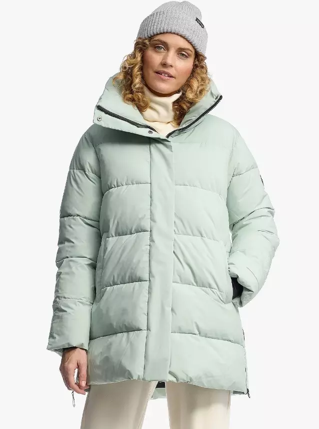 Twentyfour Mode Nea Parka Dame Grågrønn