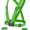 Reflekssele m/2stk. Arm/leg bånd Green Junior