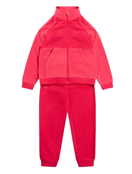 Bergans Lilletind Fleece Set Kids Light Alpine Rose