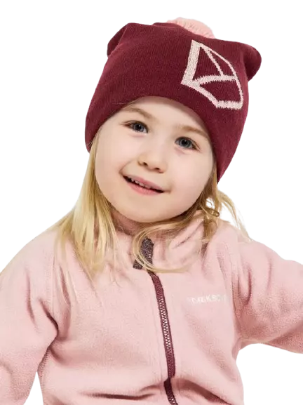 Didriksons Dropi Kids Lue Rusty Wine