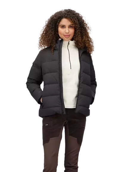 Twentyfour Aurora Dunjakke Dame Black