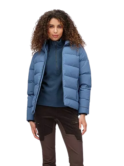 Twentyfour Aurora Dunjakke Dame Gråblå