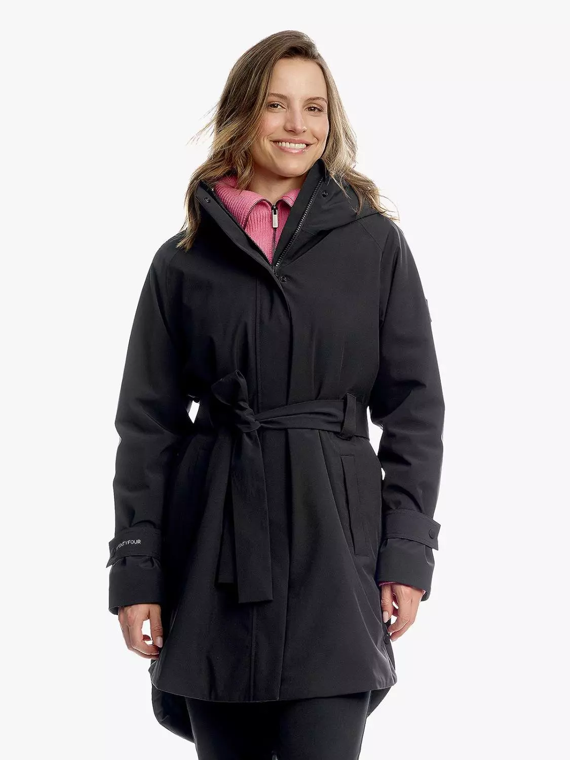 Twentyfour Mode Insulated Cape Dame Sort