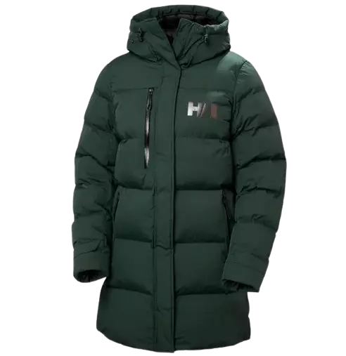 Helly Hansen Adore Puffy Parka Womens Dark Jungle