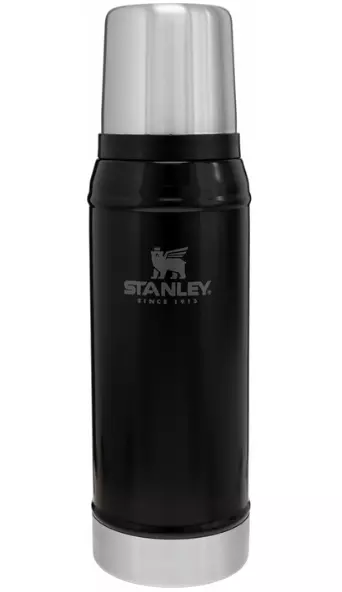 Stanley Termos Classic Vacuum Bottle Matte Black 0,75 L