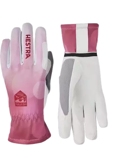 Hestra XC Touring - 5 finger Fuchsia Print