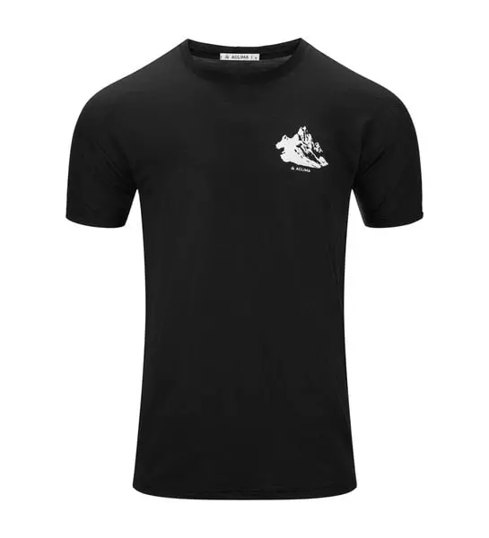 Aclima LightWool 140 Classic Tee Mountain Men JetBlack