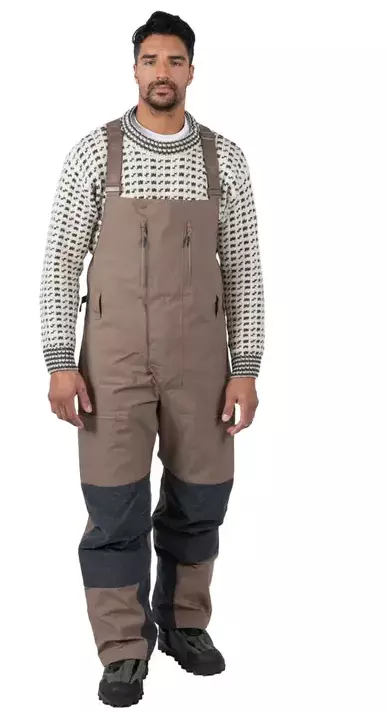 Non Stop Arctic Shell Bib Pants Brown