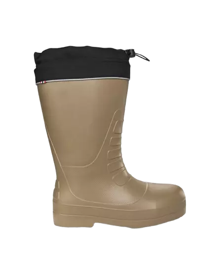 Viking Norse Tall Boot Dark Natural/Black