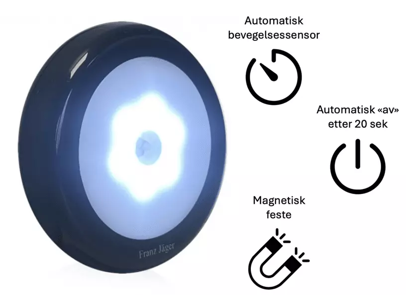 Franz Jäger Led Light Up Motion (2pk)
