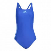 Adidas 3Stripes Badedrakt Semi Lucid Blue / Blue Fusion