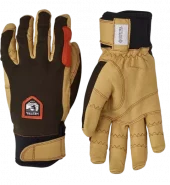 Hestra Ergo Grip Active - 5 finger Dark forest/Natural brown
