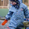 Kattnakken Babyregndress Dugg Mjuk Blå