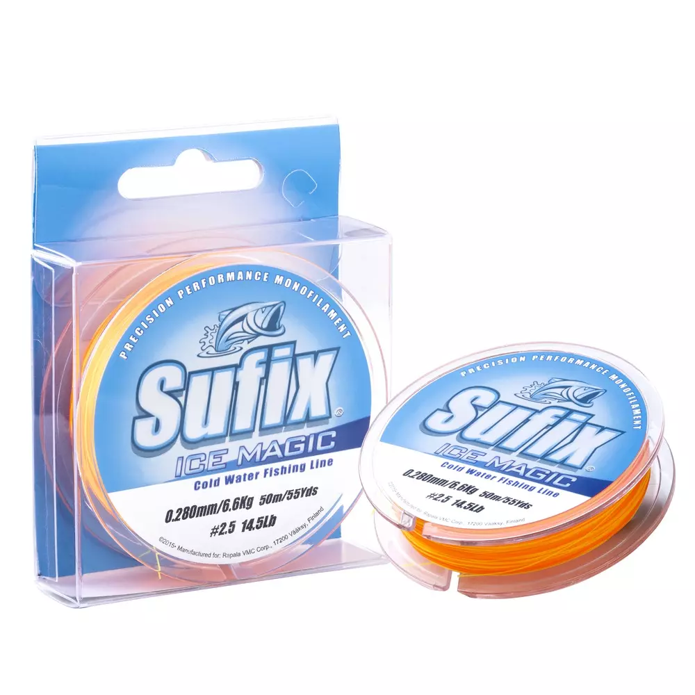 Sufix Ice Magic Gul/Orange 50m 0,300mm