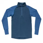 Devold Expedition Merino Silk ZipNeck Men Flood/Blue