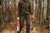 Härkila Scandinavian bukser Women Willow green/Deep Brown