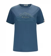 LightWool 140 Classic Tee Sunset W Blue Fusion