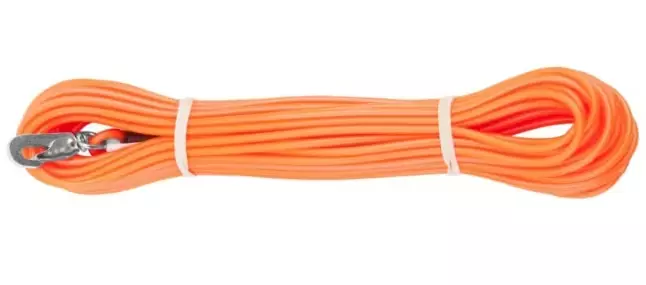 Alac Sporline Gummiert 4mm 15m Oransje